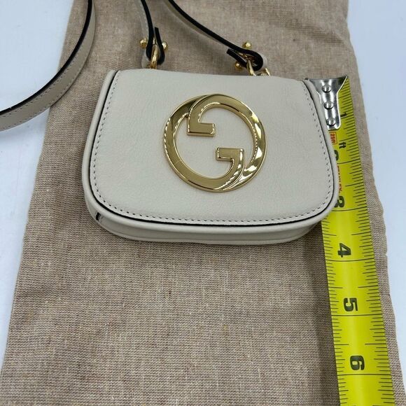 Women's Gucci, Blondie card case/wallet on strap made in Italy - Picture 10 of 10